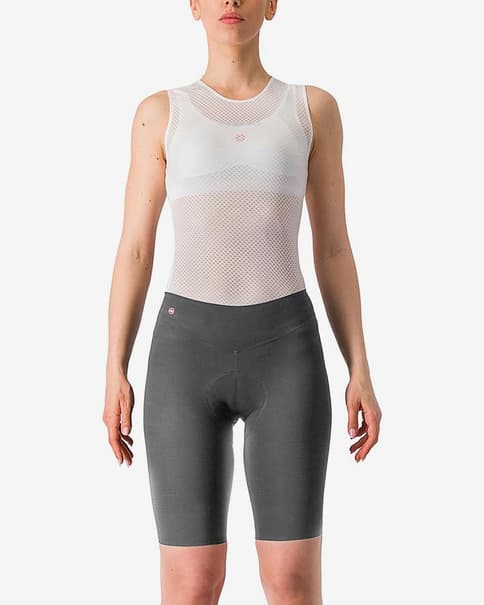 Culote sin tirantes Castelli Premio gris hierro mujer