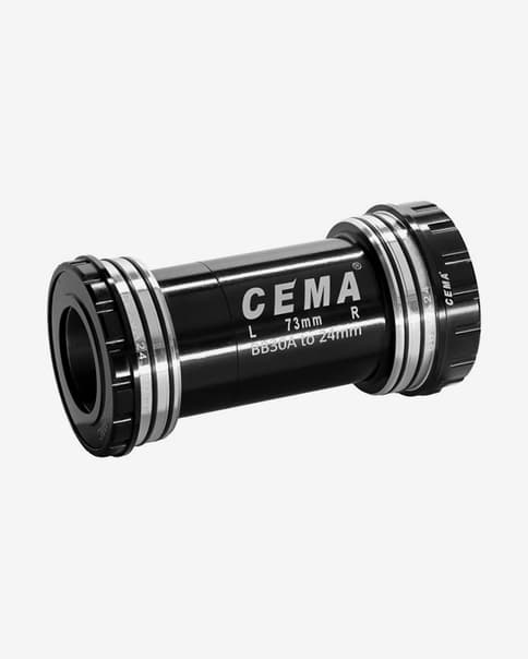 Axe de pédalier Cema BB30A pour Shimano acier