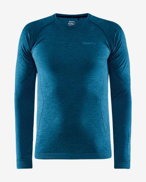 Camiseta Craft Core Dry Active Confort manga larga azulado