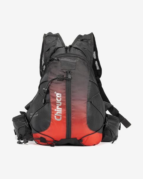 Mochila Chiruca Trail 11L negro rojo