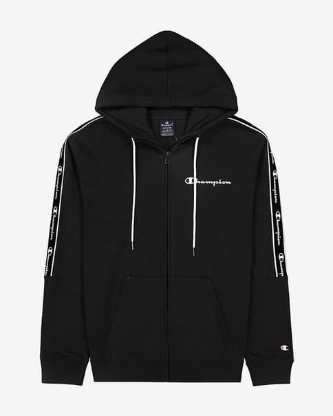 Sudadera con capucha Champion Legacy Full Zip negro
