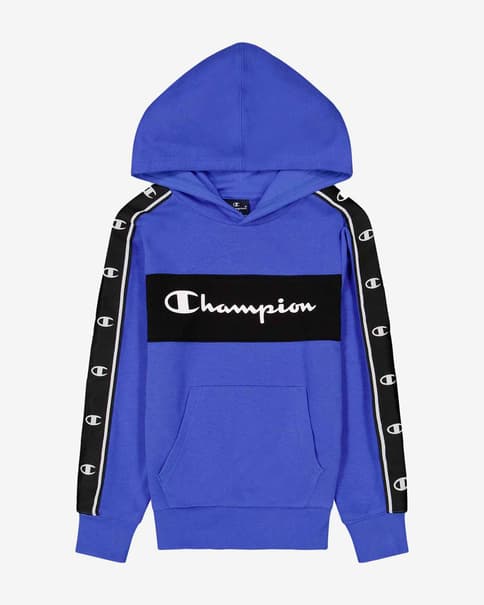 Sudadera con capucha Champion Legacy azul marino negro infantil