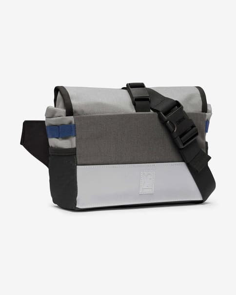 Bolsa de manillar Chrome Doubletrack 5L negro gris blanco