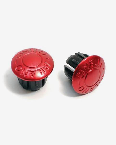 Cinelli Plugs Handlebar Plugs Red
