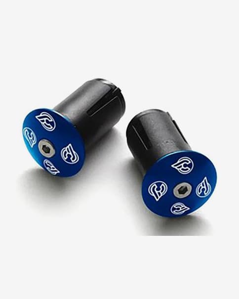 Tapones de manillar Cinelli azul
