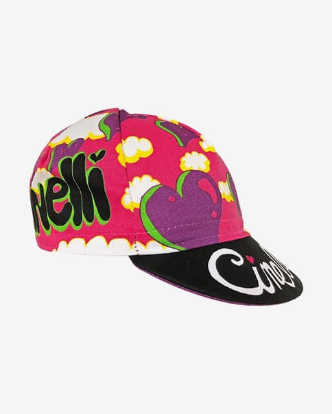 Cinelli Ana Benaroya Heart Hat pink multicolor