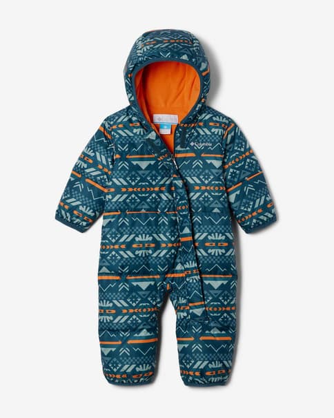 Tutina Columbia Snuggly Bunny azzurro arancio neonati
