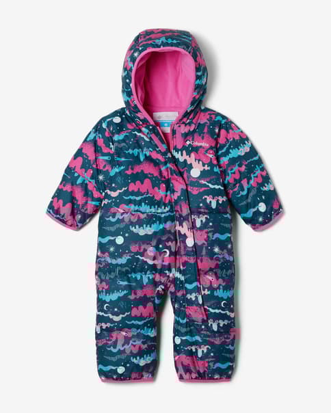 Tutina Columbia Snuggly Bunny fucsia blu neonati