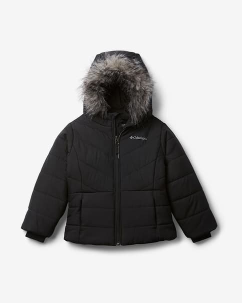 Giacca Columbia Katelyn Crest nero bambini