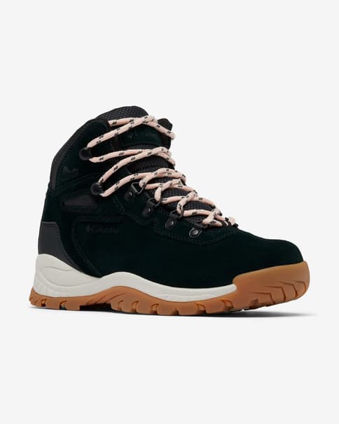 Botas Columbia Newton Ridge Plus Waterproof Amped negro blanco mujer