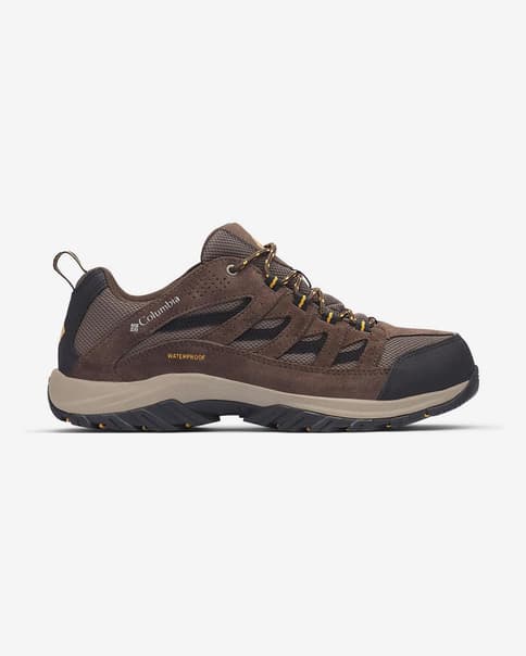 Zapatillas Columbia Crestwood Waterproof marrón oscuro