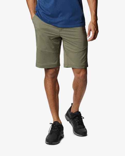 Pantalón corto Columbia Tech Trail verde grisáceo