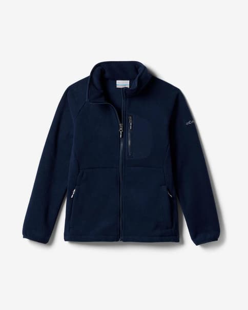 Pile Columbia Fast Trek IV Fleece Full Zip blu notte bambini