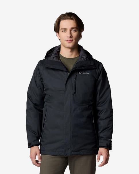 Chaqueta con capucha Columbia Oak Harbor Interchange negro