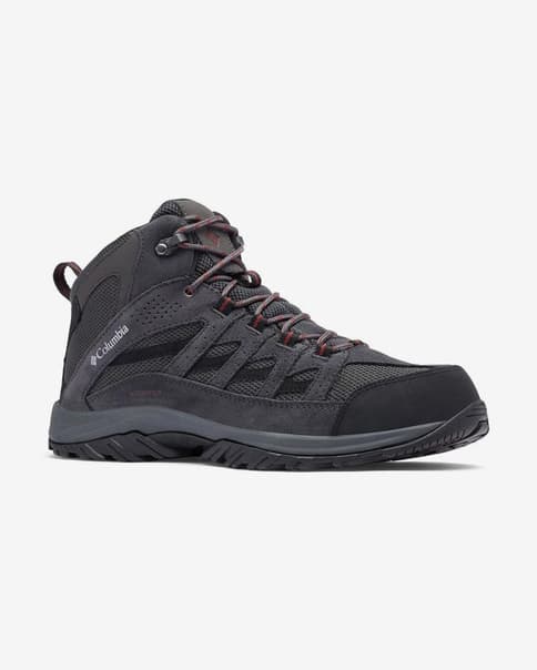 Botas Columbia Crestwood Mid Waterproof gris oscuro humo