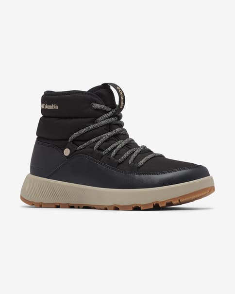 Botas Columbia Slopeside Village Omni-Heat Mid negro beige mujer