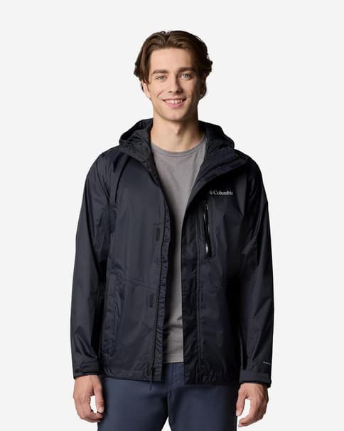 Chaqueta con capucha Columbia Pouring Adventure III negro eclipse