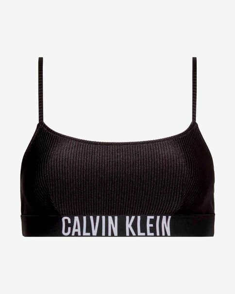 Top bikini Calvin Klein Bralette Intense Power negro mujer