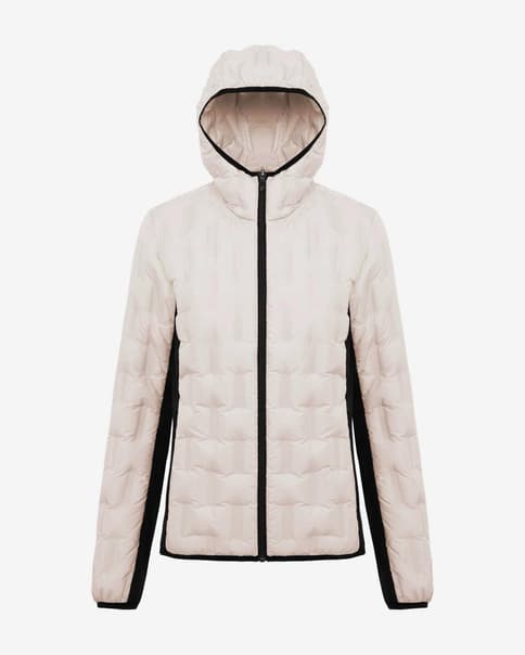 Chaqueta Colmar Down rosa negro puro mujer