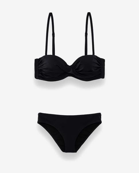 Bikini Colmar Balconette negro puro