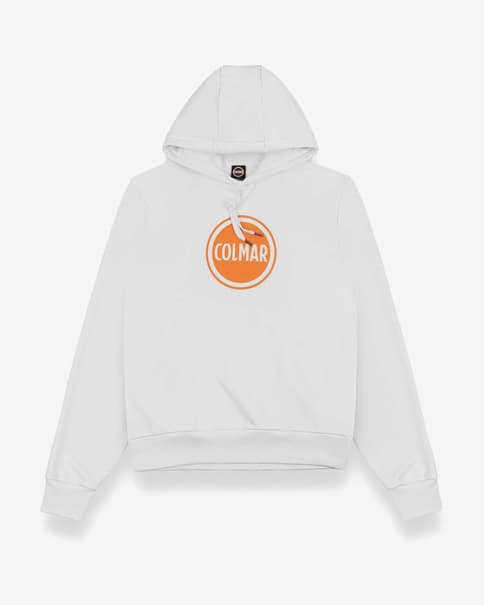 パーカー・フーディ COLMAR Men Hoodies 8240 5WS01 White Colmar zip-up Hoodie | Neutrals | FARFETCH GE
