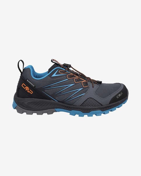 Zapatillas CMP Atik Waterproof Trail Running gris oscuro azul