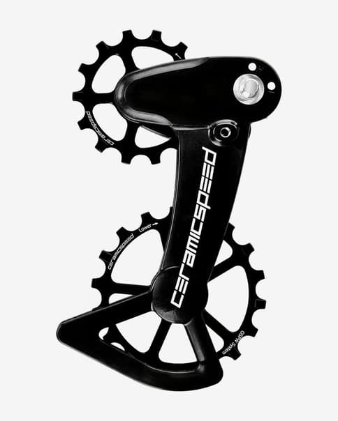 Patilla de cambio CeramicSpeed OSPW X Shimano XT/XTR 12V negro