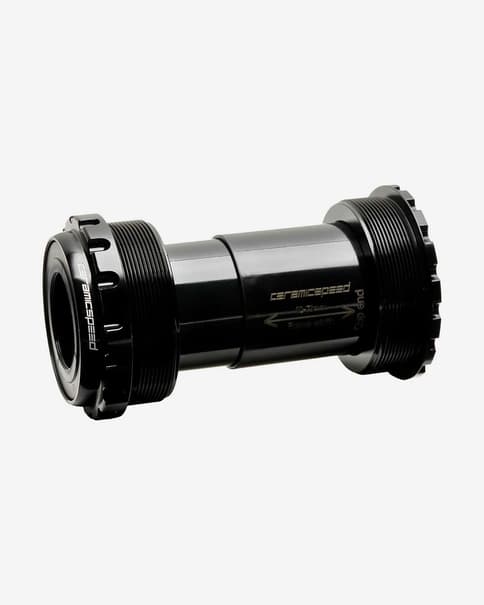 Cazoletas de pedalier CeramicSpeed T47a para Shimano negro