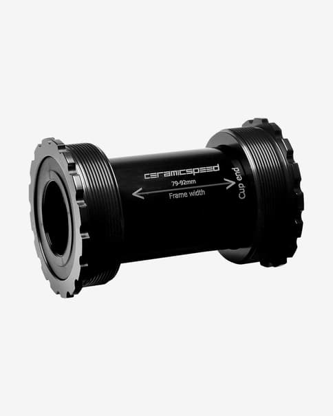 Eje de pedalier CeramicSpeed T47/86 para Shimano Gravel