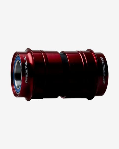 Pedalier CeramicSpeed PF30 para SRAM GXP Road rojo