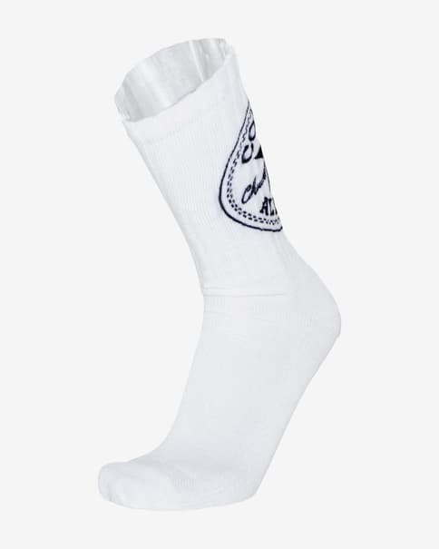 Calcetines Converse Big Logo blanco negro (2 pares)