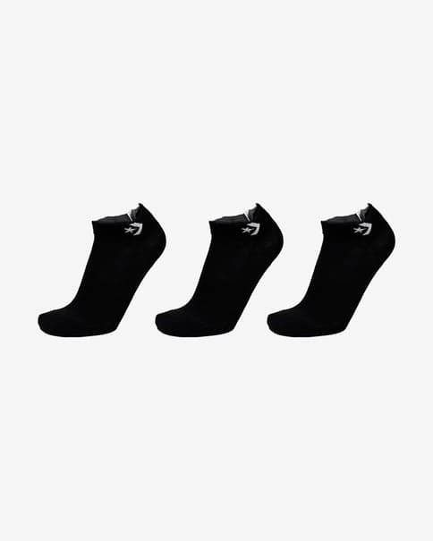 Calcetines Converse Mini Logo negro (3 pares)