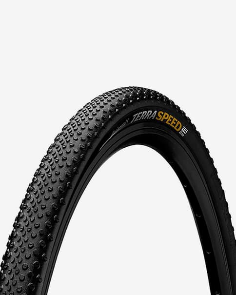 Cubierta Continental Terra Speed ProTection Tubeless Ready plegable negro