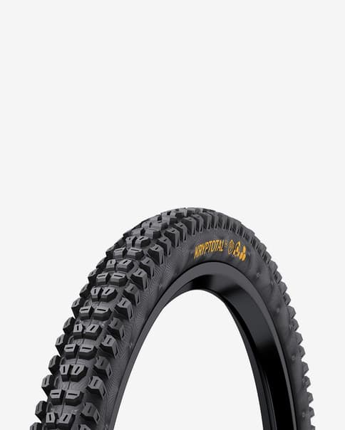 Cubierta trasera Continental Kryptotal Downhill Soft Tubeless Ready plegable negro skin