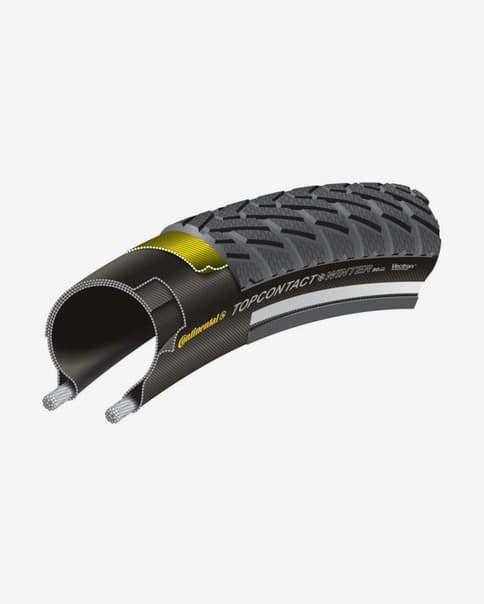 Cubierta Continental Topcontact Winter 2 plegable negro