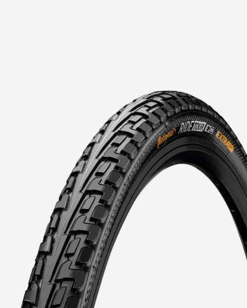 Cubierta Continental Ride Tour Reflectante negro