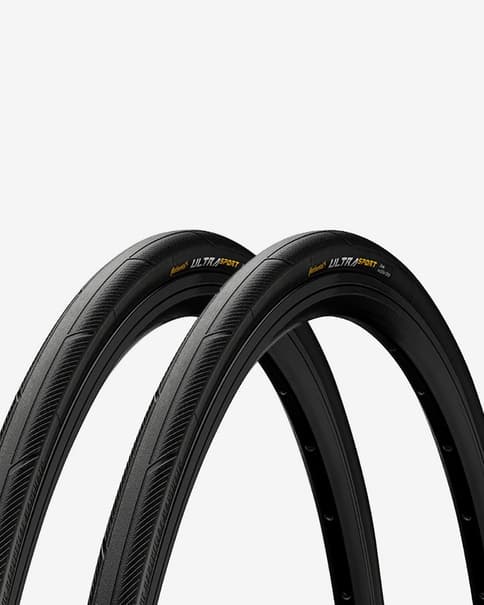 Continental Ultra Sport III buitenbanden zwart (2 stuks)