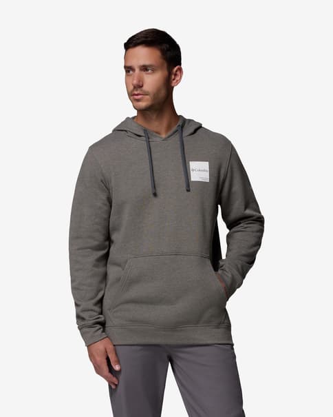 Sudadera con capucha Columbia Trek gris carbón