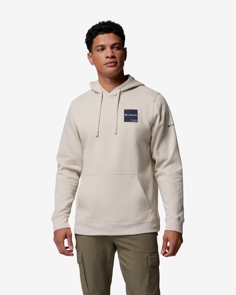 Sudadera con capucha Columbia Trek beige crema