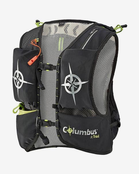 Colete de Hidratação Columbus Outdoor Trail Vest 5L preto