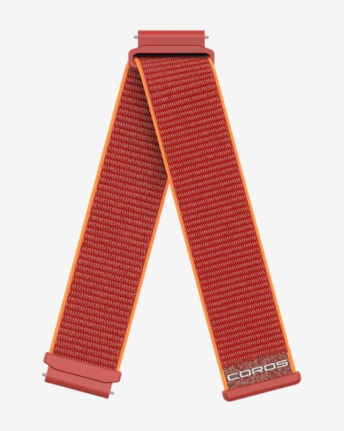 Correa de nailon Coros para PACE 2 / APEX 2; 20 mm rojo