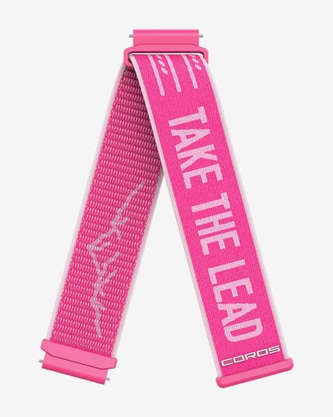 Correa de nailon Coros para PACE 2 / APEX 2; 20 mm fucsia