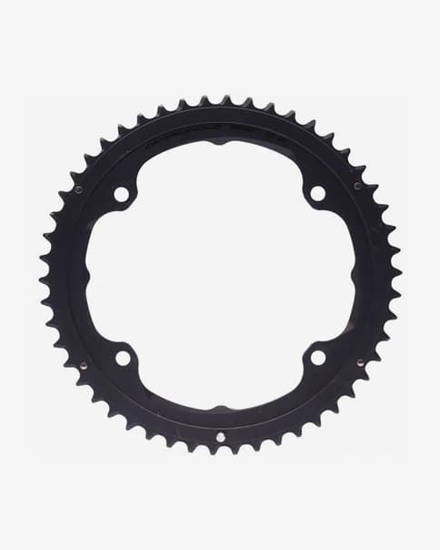 Plato Campagnolo Record 12V 145 BCD 4 brazos negro