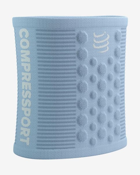 Muñequera Compressport 3D. Dots azul celeste