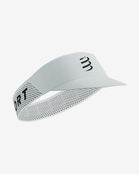 Visera Compressport Pro Racing blanco