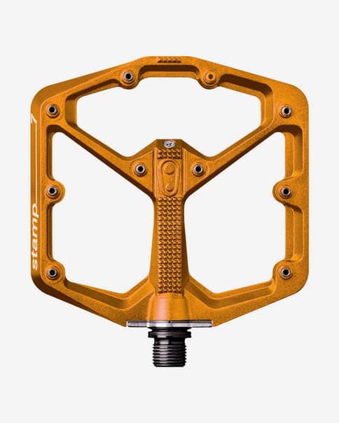 Pedales de plataforma Crankbrothers Stamp 7 Small naranja