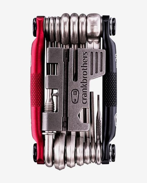 Crankbrothers M20 Multitools Zwart Rood