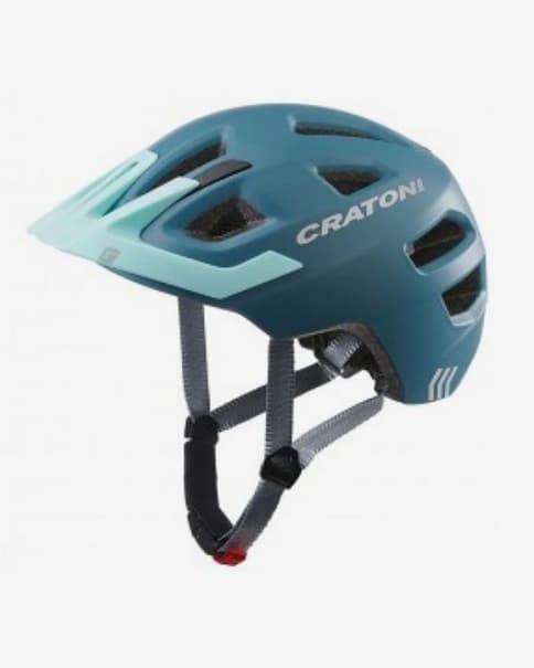 Casco Cratoni Maxter Pro acero azul mate infantil