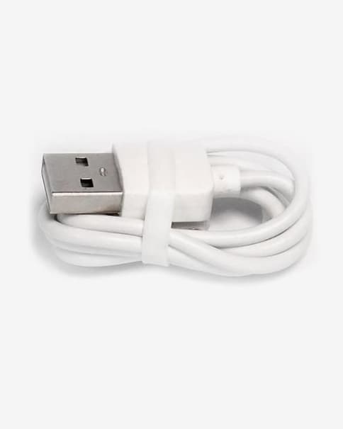 Cable de carga CORE USB blanco