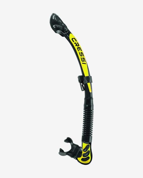 Cressi Alpha Ultra Dry tube gul sort